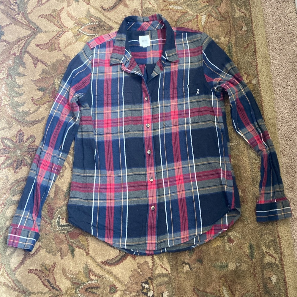 VANS Women’s Cotton Flannel Shirt.